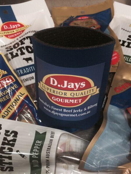 Black D.Jays Stubby Holder