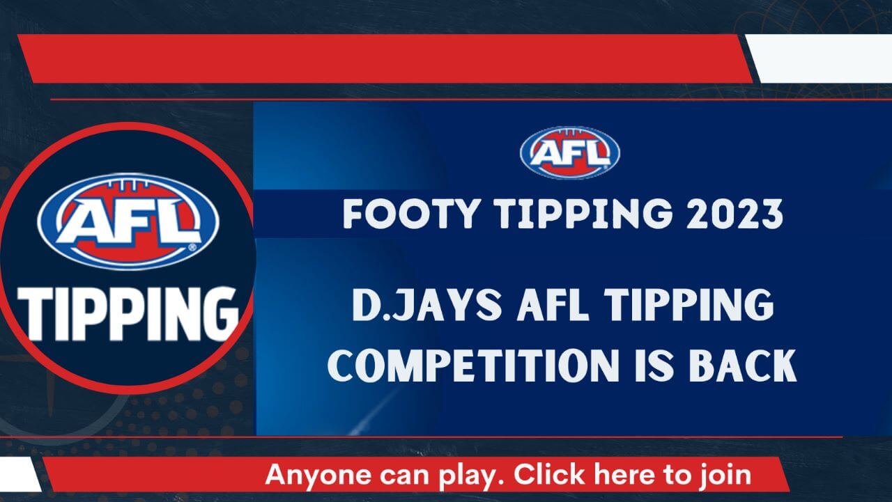 2023 Footy Tipping Promo Banner
